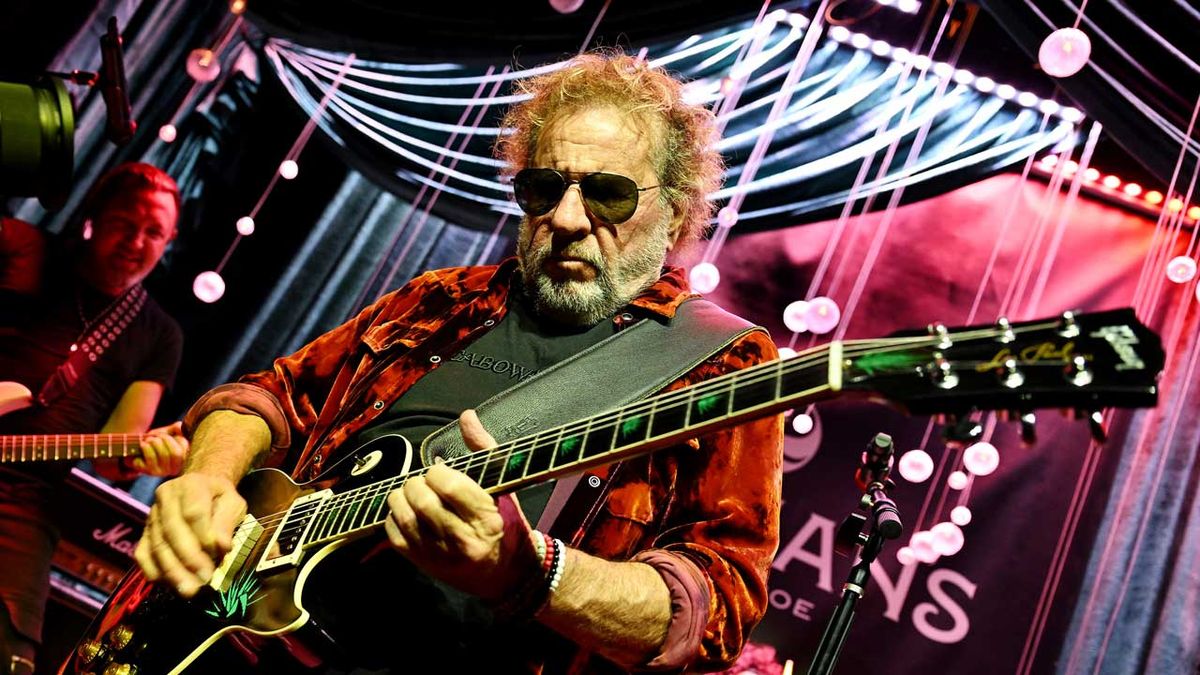 Sammy Hagar onstage at Caspian&#039;s Cocktails and Caviar at Caesars Palace in Las Vegas