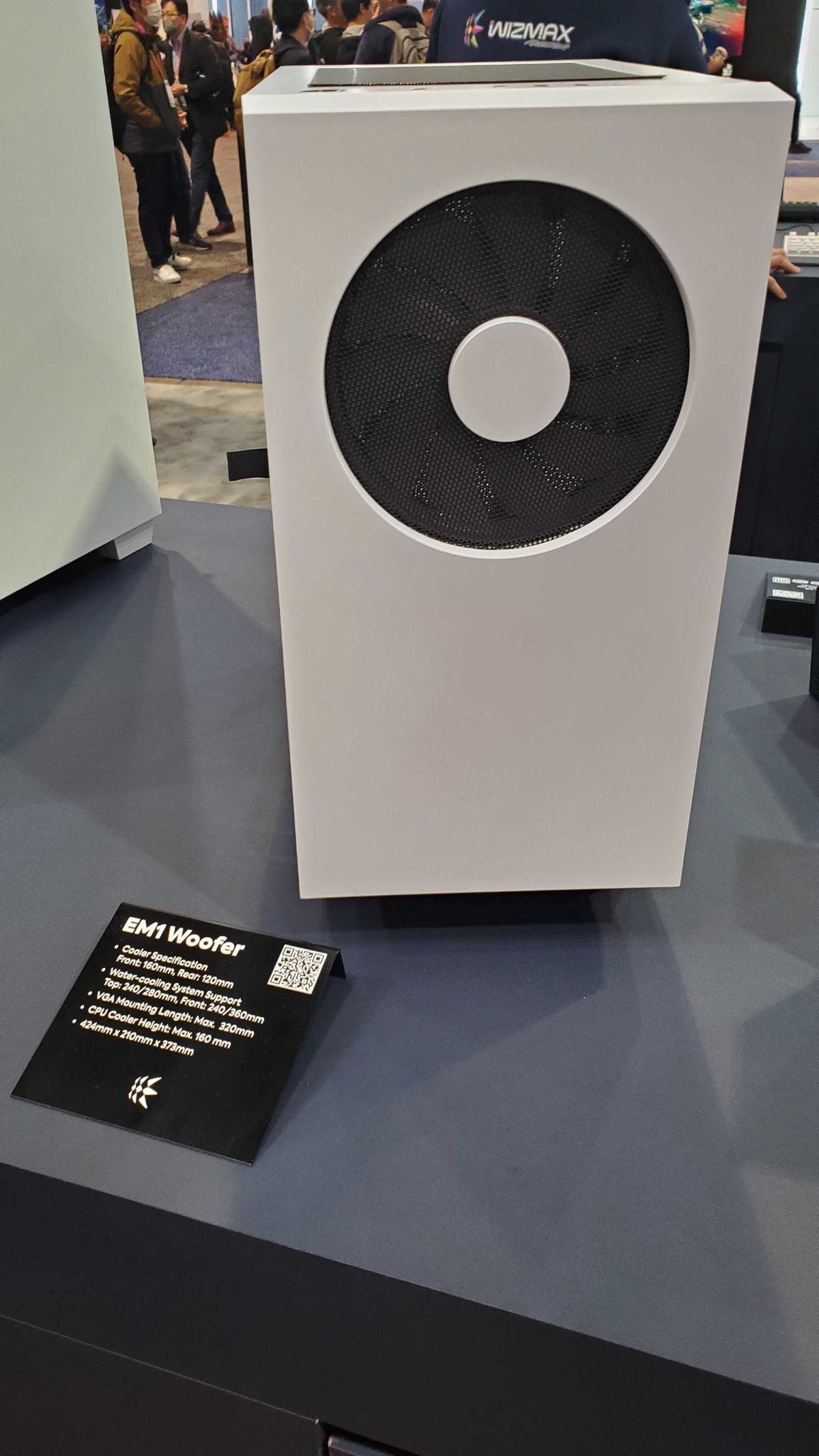PC case shaped like a subwoofer