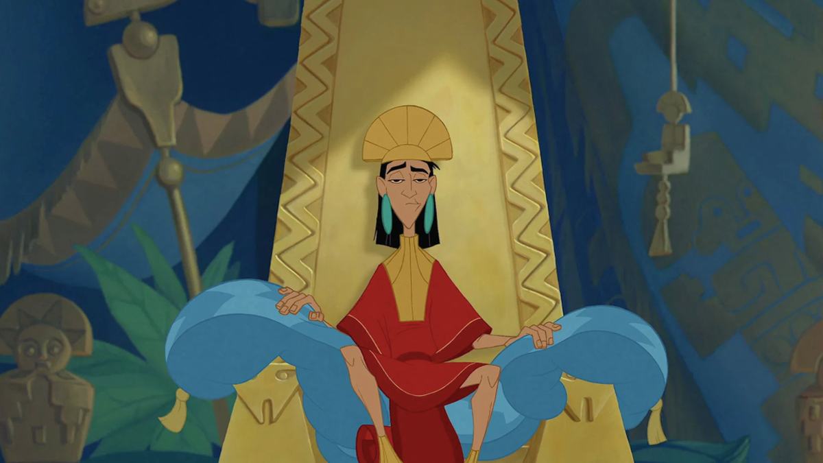A still from Disney&#039;s The Emperor&#039;s New Groove