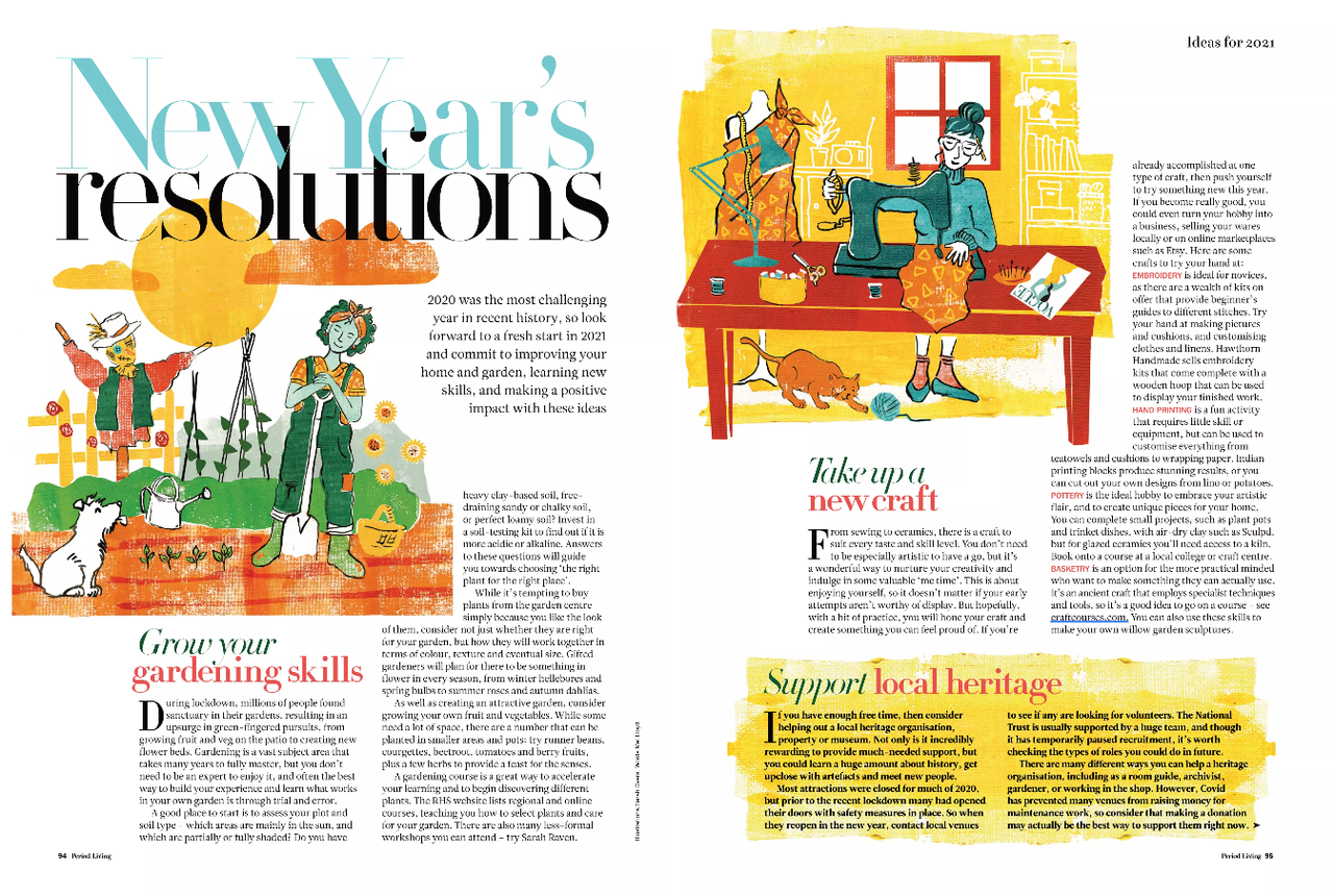 Period Living January 2021 Issue Preview