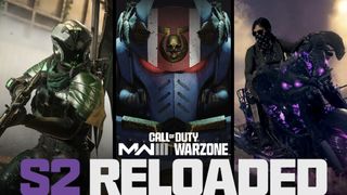 Promotional image for Modern Warfare 3 Season 2 Reloaded. Showing Warhammer 40K character next to Call of Duty Operators