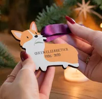 Queen Elizabeth II Corgi Tribute Decoration
£8.05 - Etsy