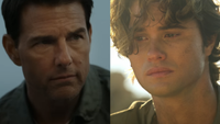 Tom Cruise in Top Gun: Maverick and Chase Stokes in Outer Banks Season 5