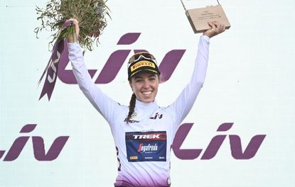 Shirin van Anrooij young rider at the 2022 Tour de France Femmes