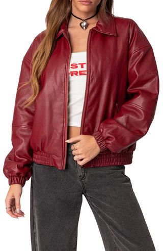 Halley Faux Leather Jacket