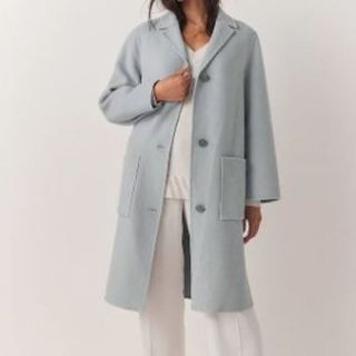 Wool Double Faced City Coat