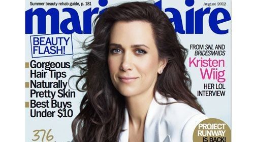 Kristen Wiig Marie Claire cover