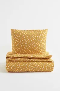 Patterned Twin Duvet Cover Set: $24.99 at H&amp;M