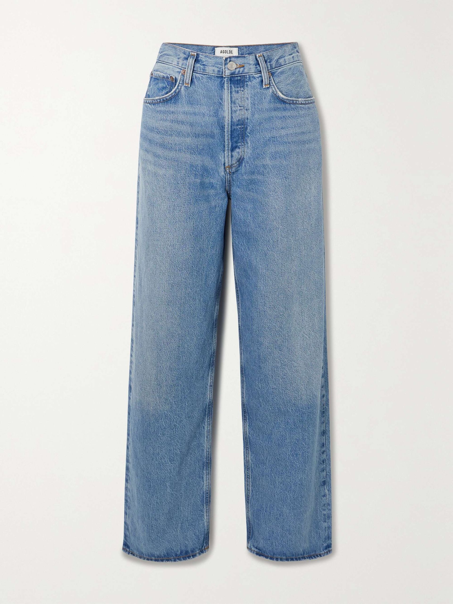Low Slung Puddle Jeans