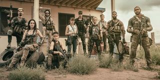 The cast of Army of the Dead