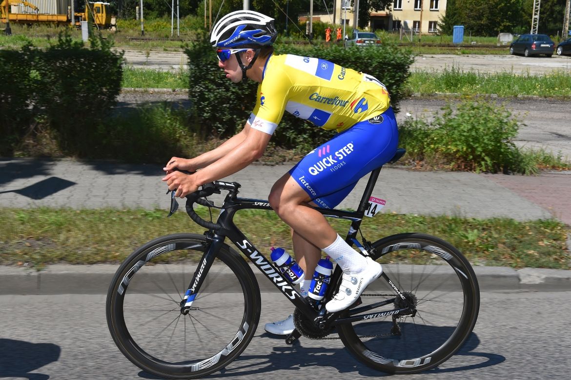 Alvaro Hodeg took the race lead after victory on stage 3