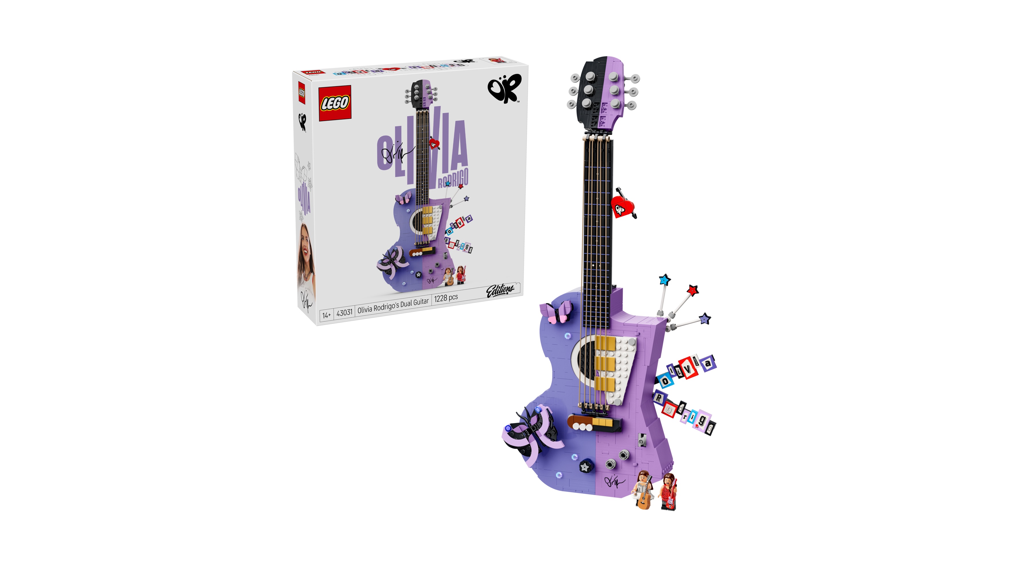 Lego Olivia Rodrigo's Dual Guitar
