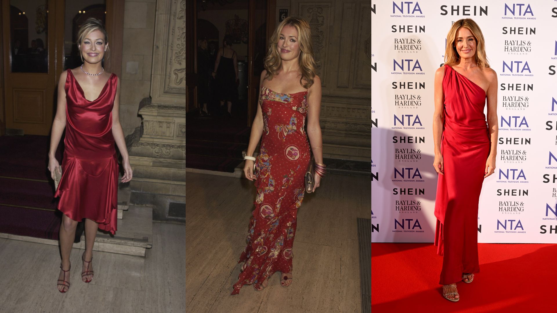 Cat Deeley at the NTAs in 2002, 2003 and 2024