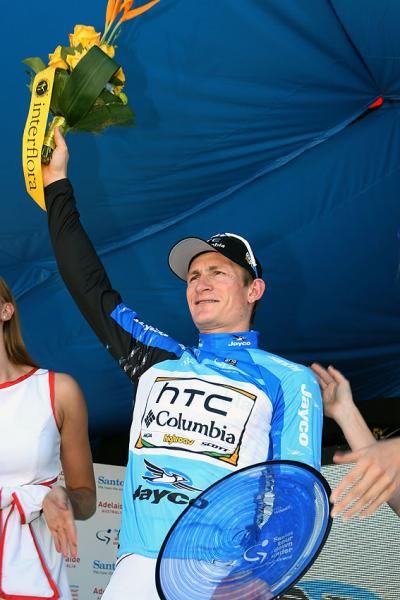 The Jayco Sprint Champion award also went to Andre Greipel (HTC-Columbia).