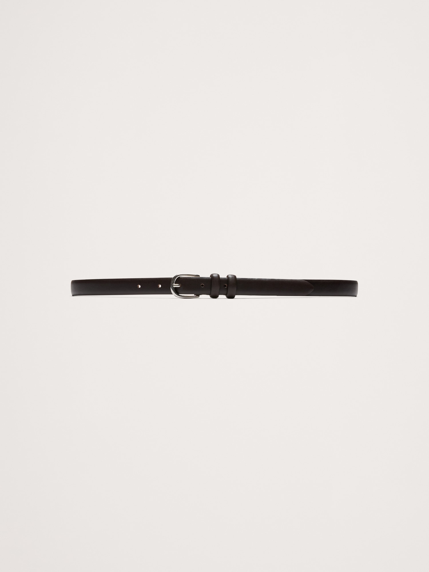 Slim Leather Belt
