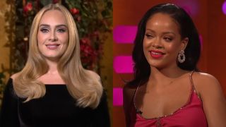 Adele confirms what she was saying about Rihanna in viral Super Bowl candid  clip