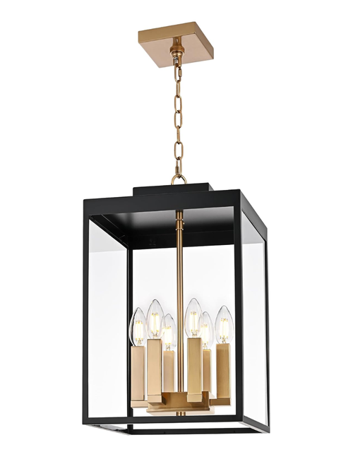 6-Light Outdoor Pendant Lantern