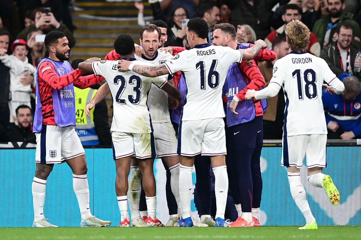 England saw off Albania 2-0 at Wembley thanks to goals from Myles Lewis-Skelly and Harry Kane