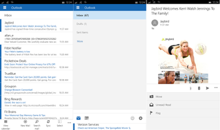 New Outlook Mobile for Windows 10