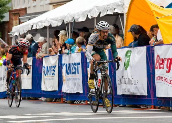 Kelly Benefits rider Alex Candelarlo, claimed the First American jersey.