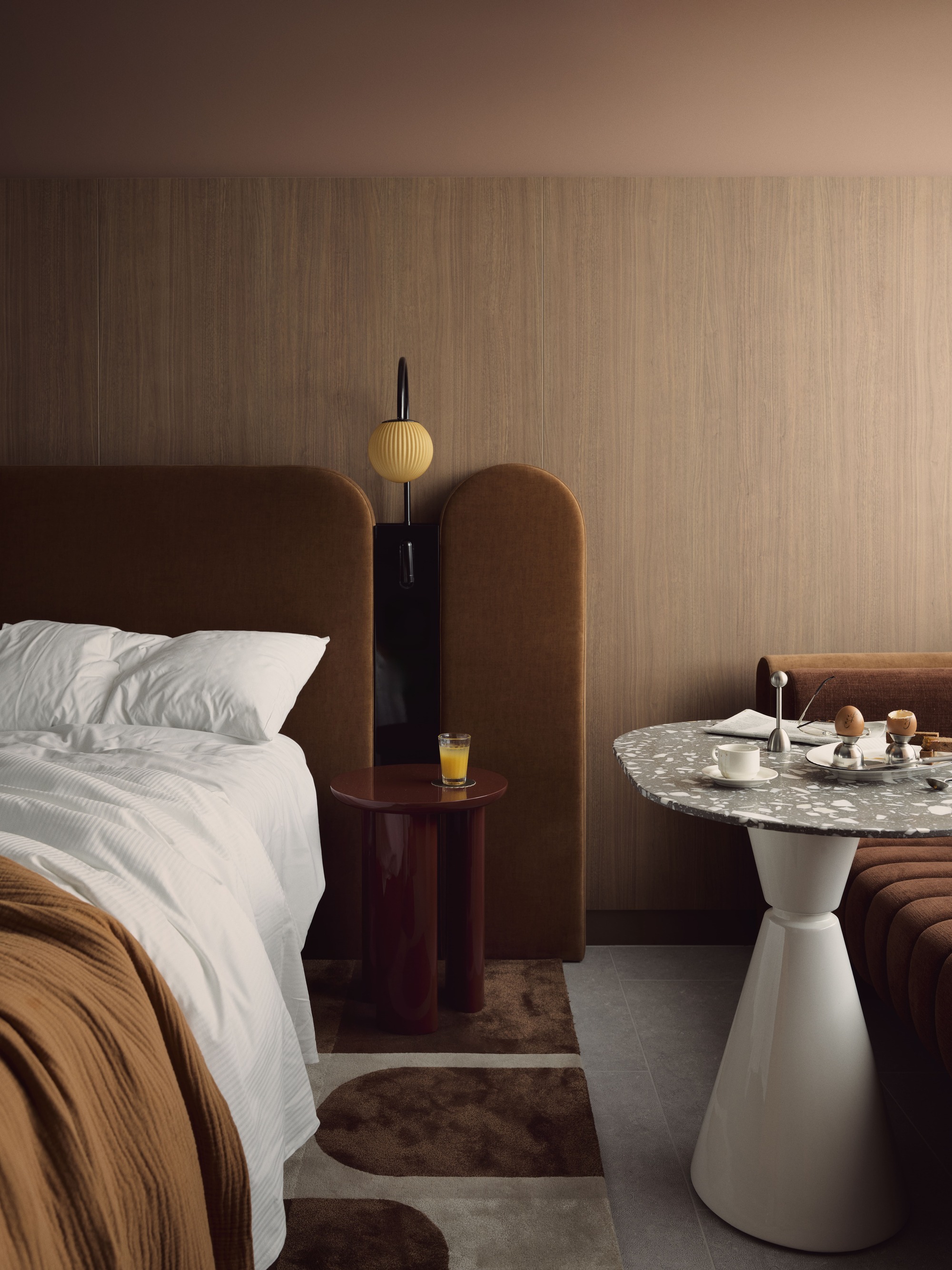 the eve hotel bedroom