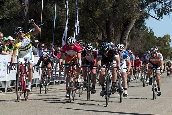 Jonathan Cantwell (V Australia) takes out stage nine of the tour in Robinvale.