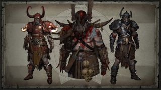 Barbarian Legendary gear in Diablo 4