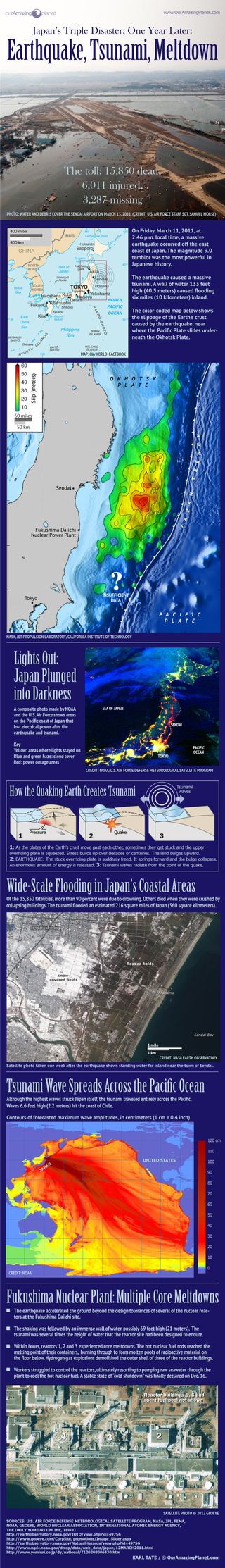 Japan Earthquake and Tsunami Infographic