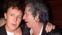 Keith Richards and Sir Paul McCartney during 2000 VH1 Vogue Fashion Awards - After Party