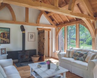 Timber framed conservatory by Period Living Magazine