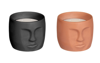 B&M face candles
