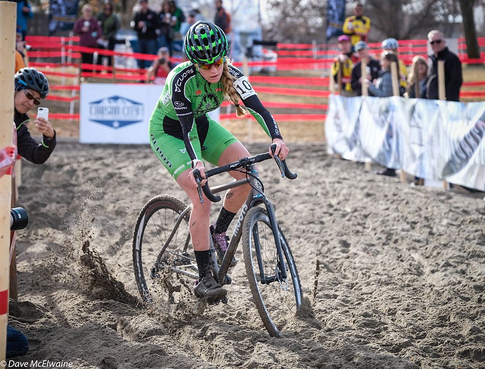 The sand pit was deep and gave riders fits