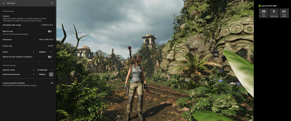 GeForce Now Image Scaler Testing -- Shadow of The Tomb Raider