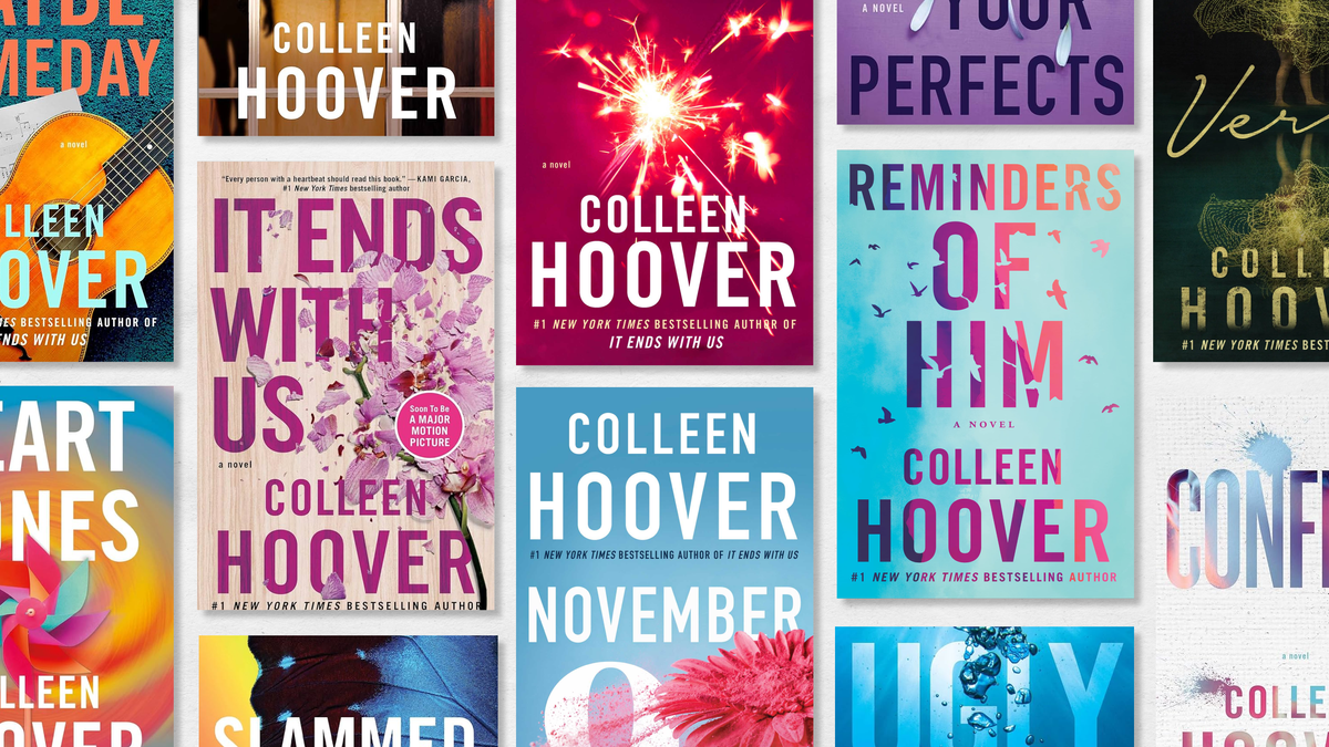 每本科琳·胡佛（Colleen Hoover）的書都排名