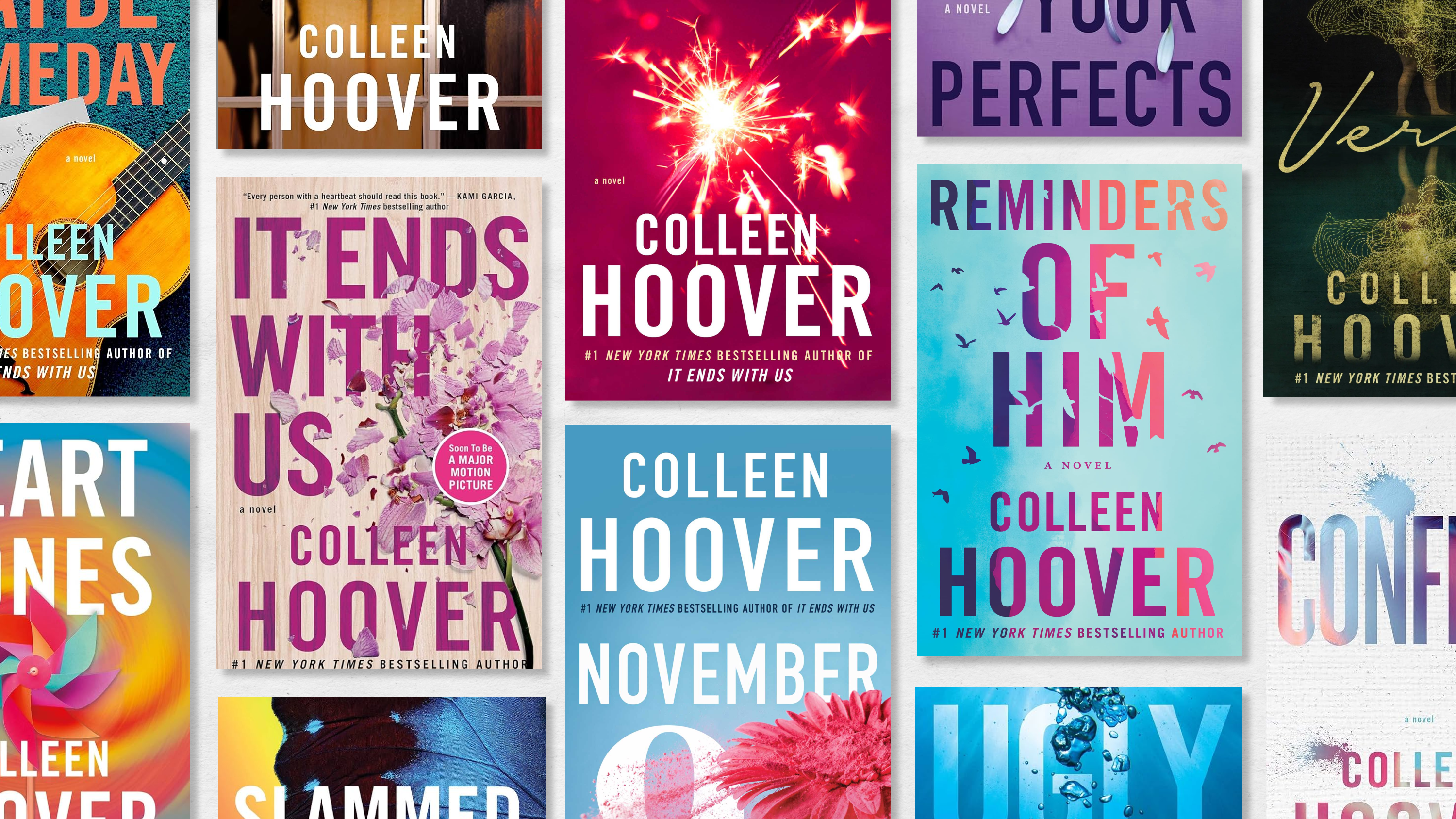 Colleen Hoover Bestseller buy new york author brand new five books