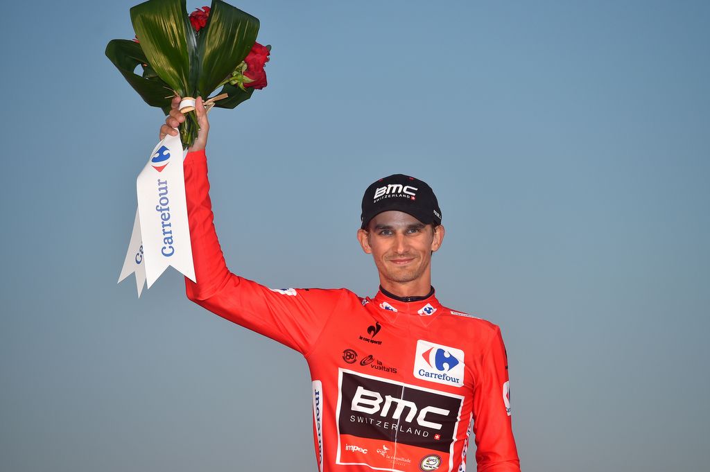 Peter Velits (BMC) on the podium