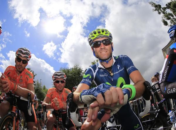 Alejandro Valverde wouldn't be smiling if he knew what was in store for him on the way to Metz