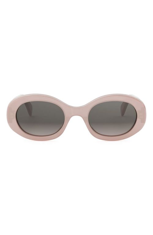Triomphe 52mm Oval Sunglasses