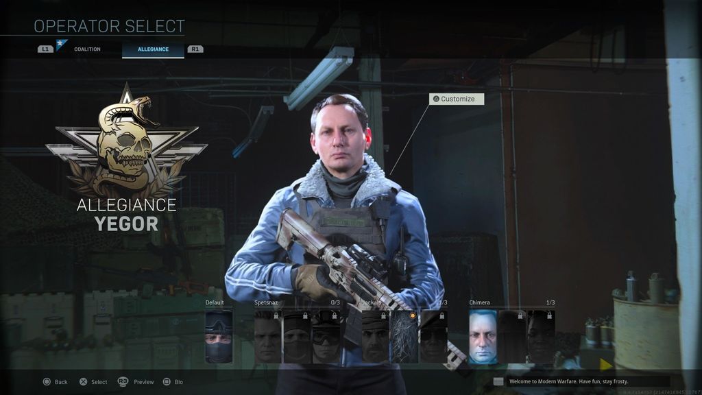 Call of Duty Modern Warfare guide — List of every operator Windows