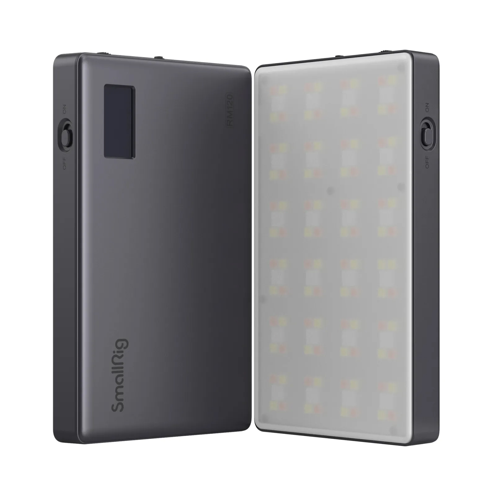 SmallRig RM120 RGB constant LED light in a white square