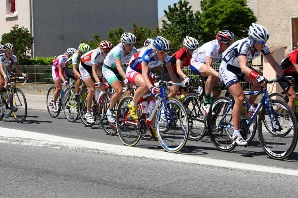 French road Champion, Christel Ferrier-Bruneau (Vienne Futuroscope) has been performing strongly in this tour.