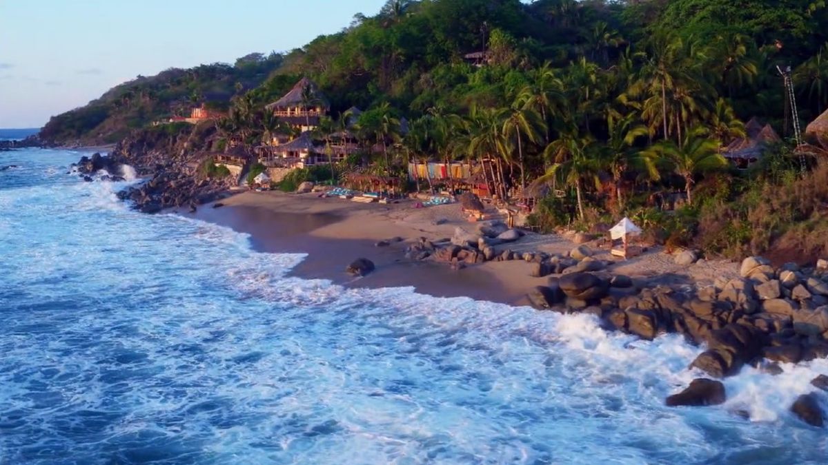 The Playa Escondida in Mexico