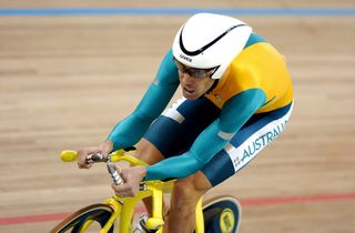 Brad McGee (Australia) riding the pursuit during the 2004 Olympic Games in Athens