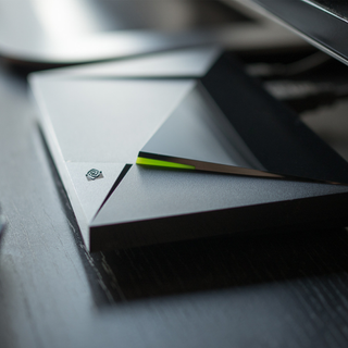 Nvidia Shield on a table