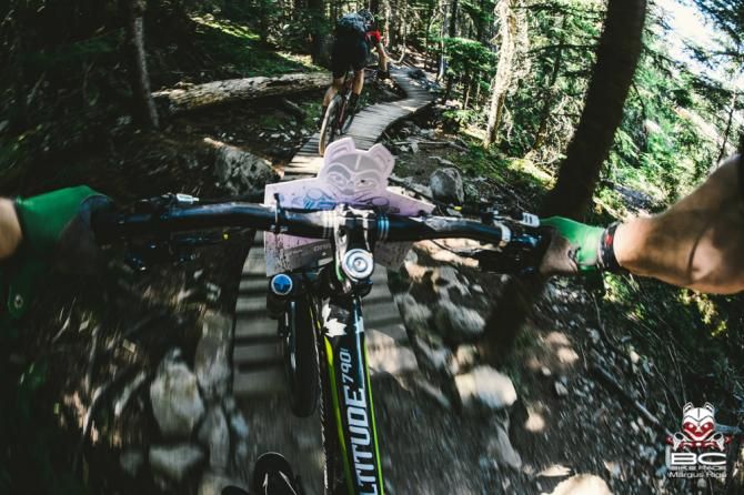 B.O.B aka Bear On Bike, the BCBR logo, leads the way for all riders.