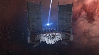 The "Fort Knocks" Keepstar after it was first built in 2016.