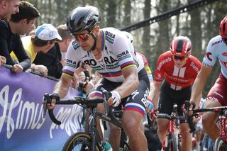 Peter Sagan (Bora-Hansgrohe) was not at his best at the Tour of Flanders