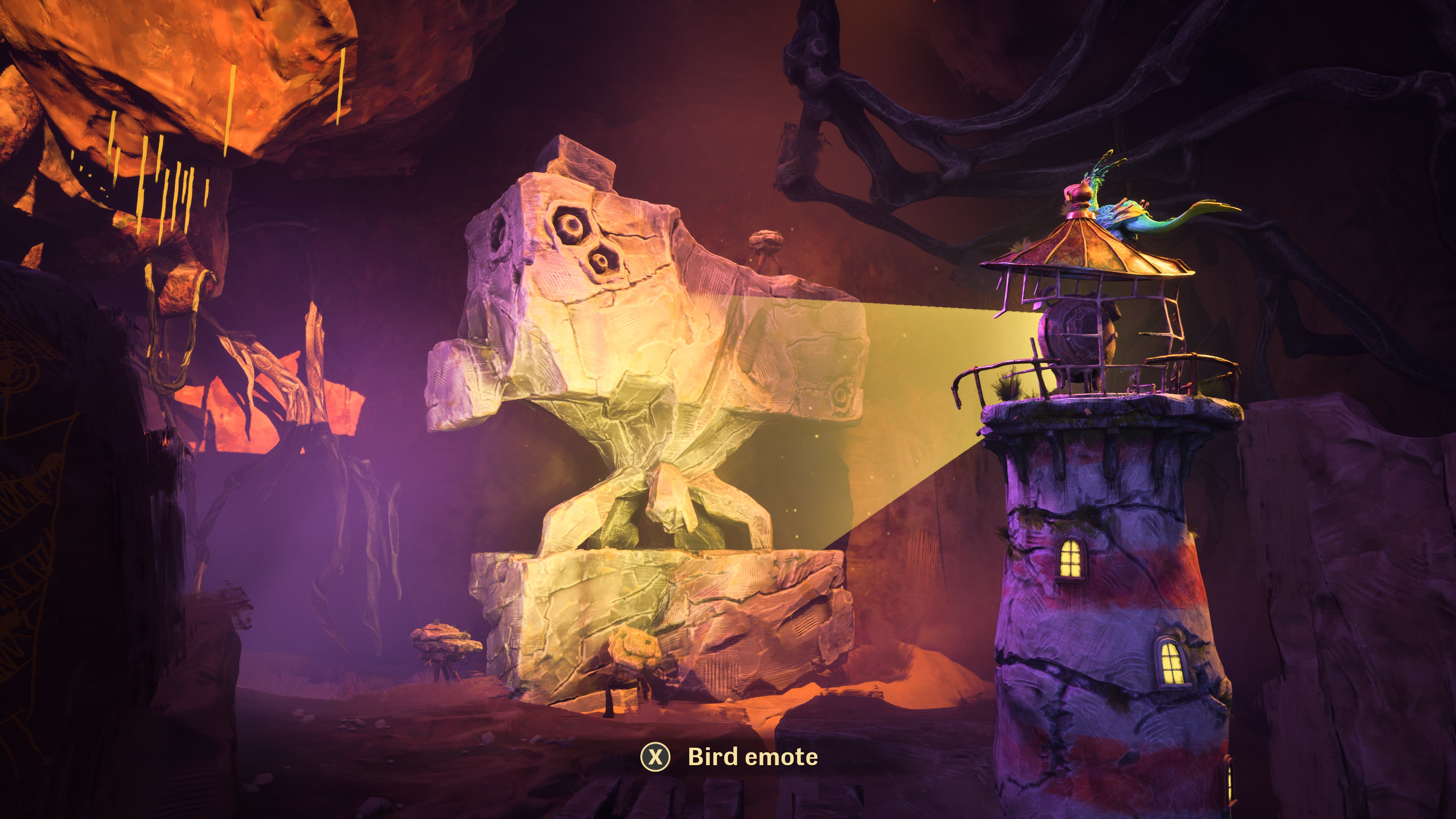 an screenshot taken from Keeper on Xbox Series X