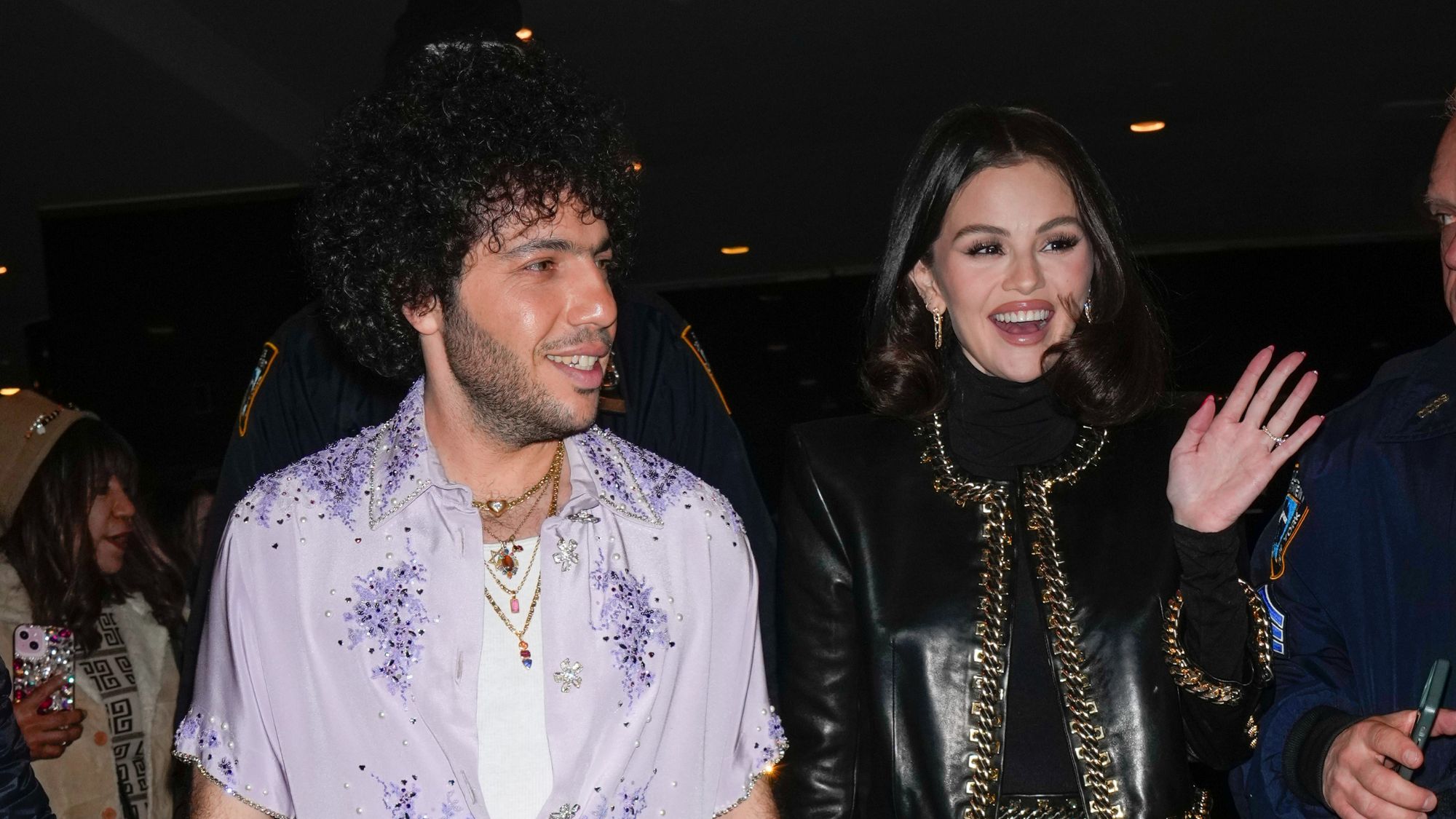 Selena Gomez and Benny Blanco in New York City