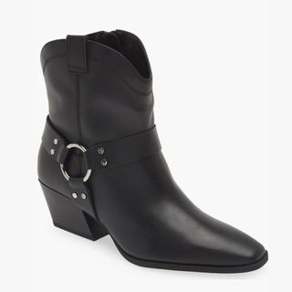 black ankle boots from Nordstrom